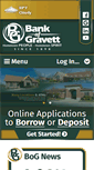 Mobile Screenshot of bankofgravett.net